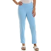 Zac & Rachel Women's Pull-On Ankle Length Pants with Millennium Fabric
