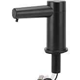 Zunate Touchless Built in Sink Soap Dispenser | Automatic Deck Mounted Pump with 2 Adjustable Dispensing Modes for Kitchen &amp; Bathroom | for Hand &amp; Dish Liquid (Foam Version)