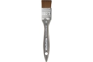 da Vinci Colineo Artist Paint Brushes for Glazing, Series 5022, Synthetic Kolinsky Vegan Brush, Impasto Mottler, Size 30