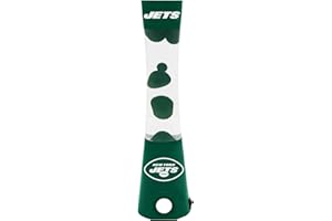 Sporticulture 2-in-1 NFL Team Magma Lamp with Built-in Bluetooth Speaker - 16.5” NFL Team Magma Lamp with Standard Outlet Connection and 30-Watt Bulb (Included) – New York Jets