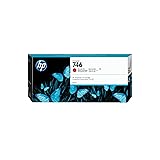 HP 746 Chromatic Red 300-ml Genuine Ink Cartridge