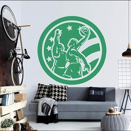 Amazon.com: Etiqueta de la pared Jugadores de baloncesto EE ...