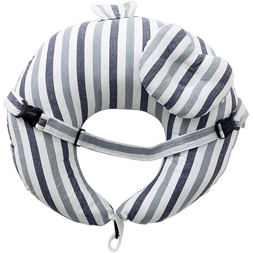 ZHUANYIYI Body Pillow,Nursing Pillow,Baby Pillows for Breastfeeding,with Detachable Headrest & Auxiliary Shoulder Strap Detachable (Color : B)