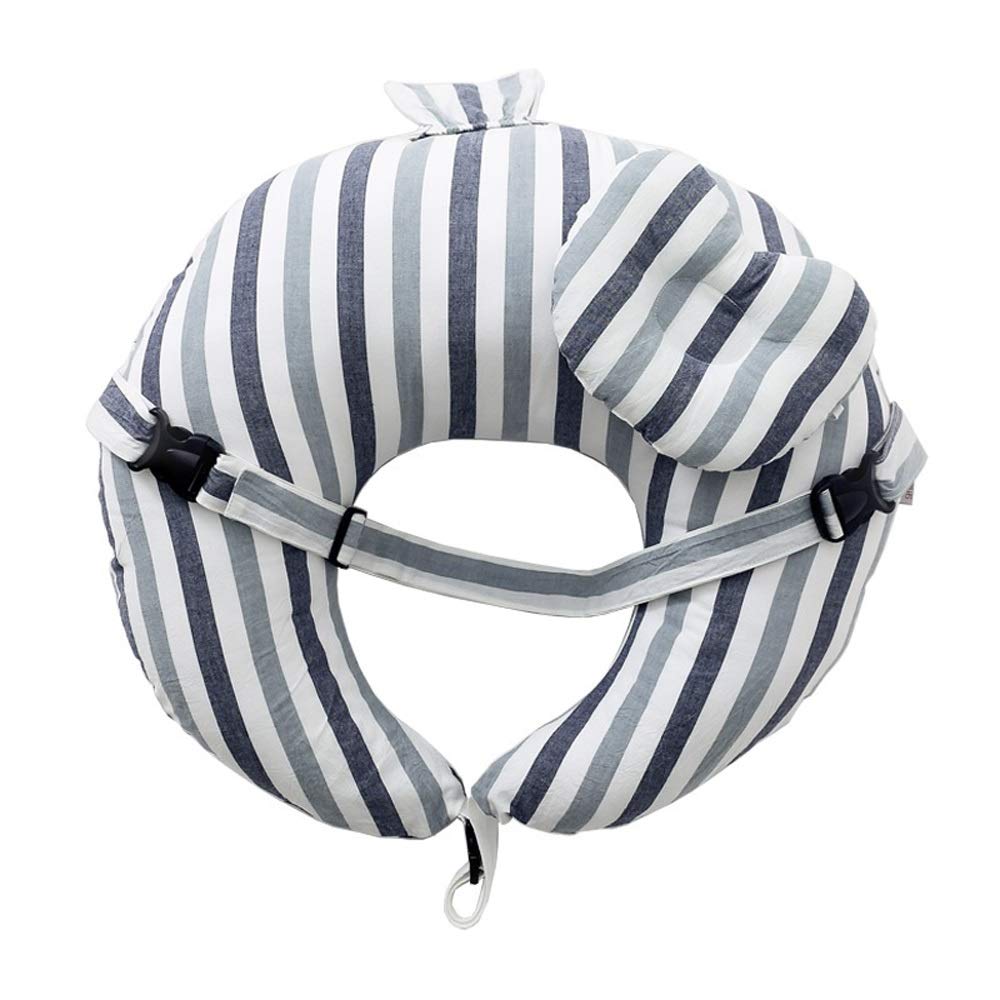 ZHUANYIYI Body Pillow,Nursing Pillow,Baby Pillows for Breastfeeding,with Detachable Headrest & Auxiliary Shoulder Strap Detachable (Color : B)