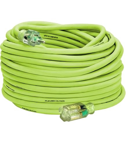 Amazon.com: Flexzilla Pro Extension Cord, 12/3 AWG SJTW, 100 ft