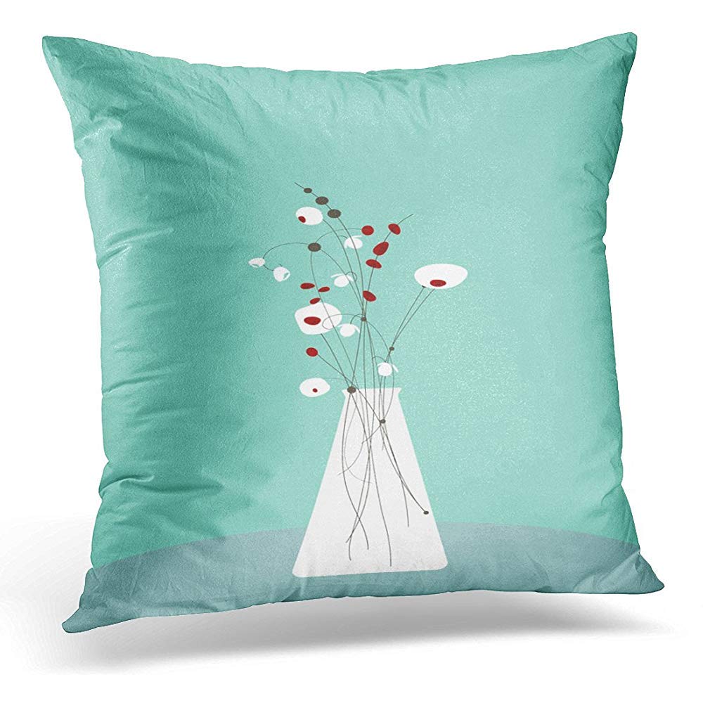 Amazon Com Throw Pillow Covers Announcement Flowers In Vase