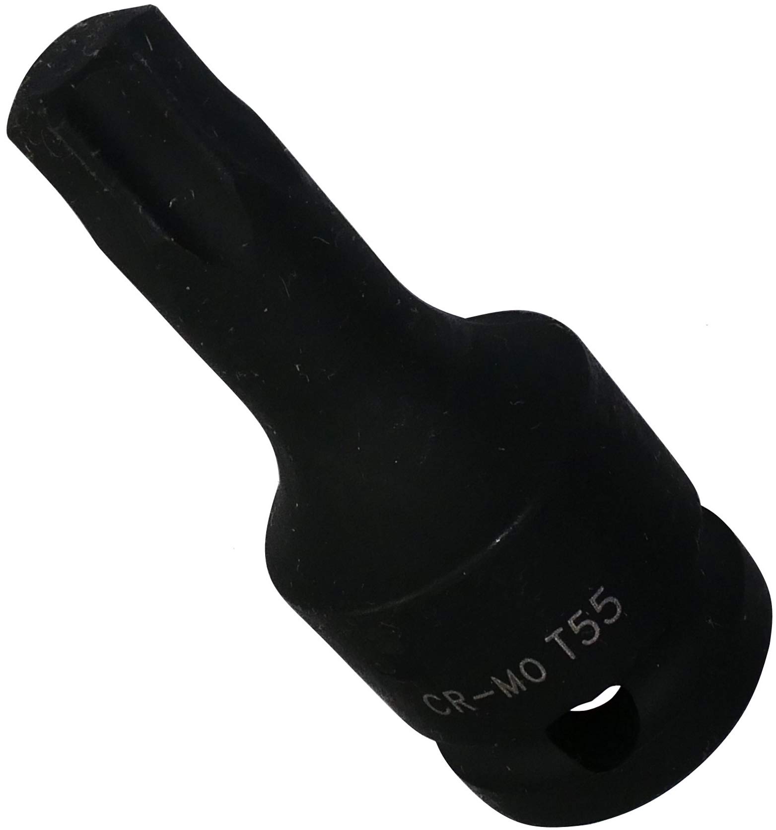 Aerzetix: Screw Socket Impact Torx T55 Cr-Mo Steel Black for Pneumatic Tools