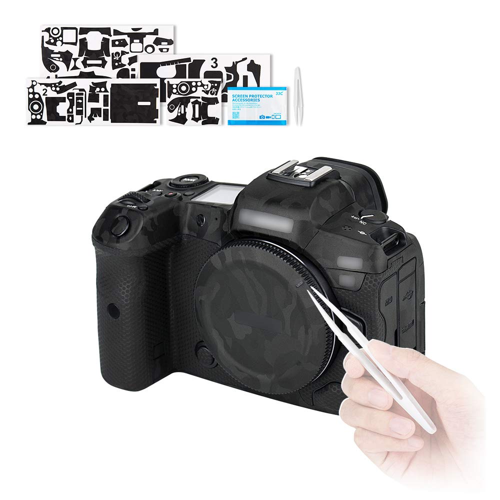 KIWIFOTOS Anti-scratch Protection Sticker for Canon EOS R5 Camera Non-slip Cover Film(Camouflage Pattern)