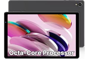 ApoloMedia 10 inch Android 13 Tablet : Tablets with Octa-Core, 1280x800 HD IPS Display, 4GB RAM 64GB ROM, Wi-Fi 6, Dual Camera, 5000mAh Battery Powerful Performance Tablet. – Space Gray