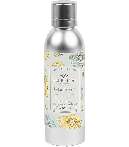 Greenleaf Gifts Flower Diffuser „Bella Freesia“ – Blumen-Duftzerstäuber, Färbende Blume, Bis Zu 30 Tage Duft