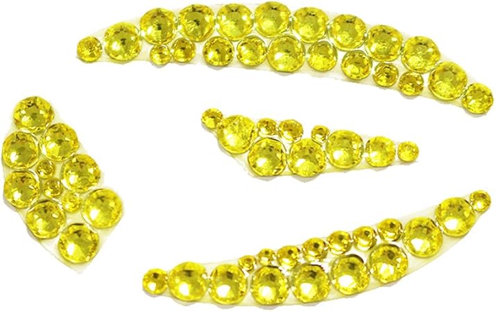 Amazon D Iプランニング カー用品 スワロフスキー エンブレムステッカー ステアリング用 ダイハツ タントカスタム 650系 600系 キャスト タフト トール ムーヴカスタム 車用 ステッカー シトリン ステッカー デカール 車 バイク