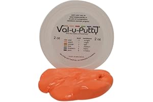 Val-u-Putty 10-3902 Exercise Putty, 2 oz. Capacity Light, Orange