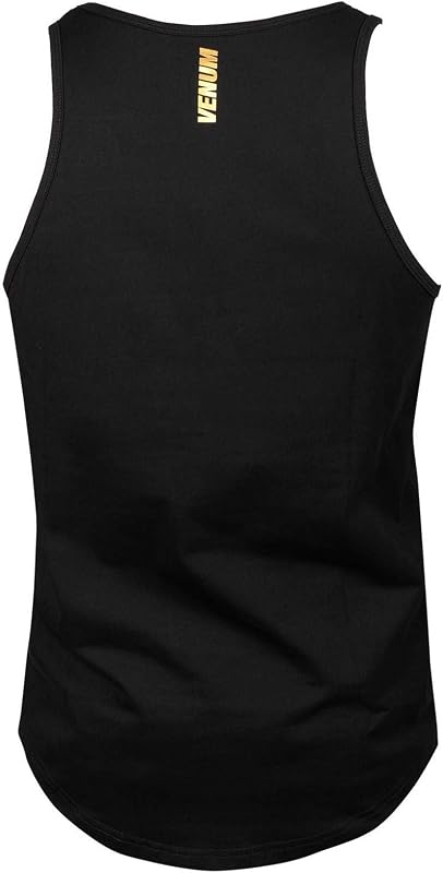 Boxing Vt Camiseta Sin Mangas, Hombre, Negro/Dorado, S