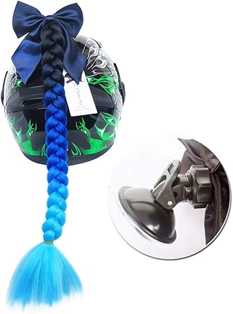 ponytail friendly motorcycle helmet