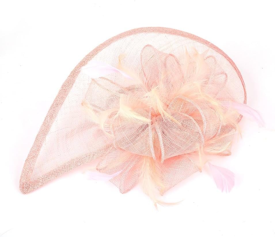 Hotstylezone Fascinator BP-2356-2500_peach