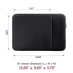 RAINYEAR Laptop Sleeve Case Compatible with 13.3