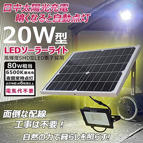 Goodgoods Led ソーラー投光器 屋外 w ソーラーライト ガーデン 分離式 電池交換式 ガーデンライト 太陽光発電 夜間自動点灯 玄関先 庭 駐車場 Tyh we B0nccmm5 4 539円