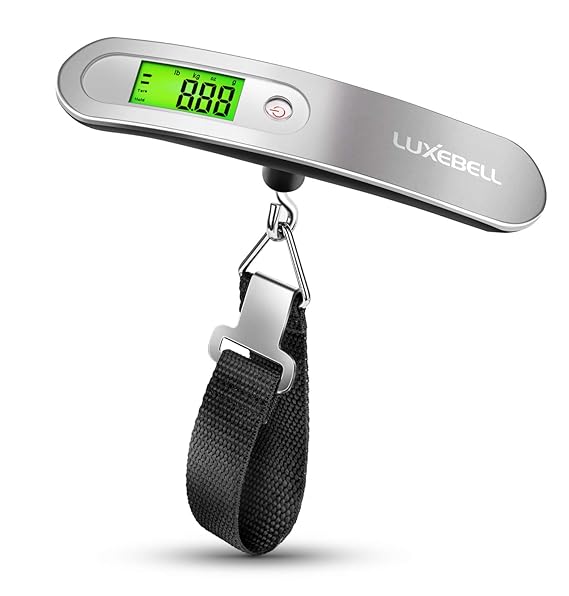 Luxebell 110lbs Digital Luggage Scale - Gift for Traveler best women's travel accessories
