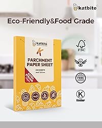 Katbite 200PCS 12x16 In Heavy Duty Flat Parchment