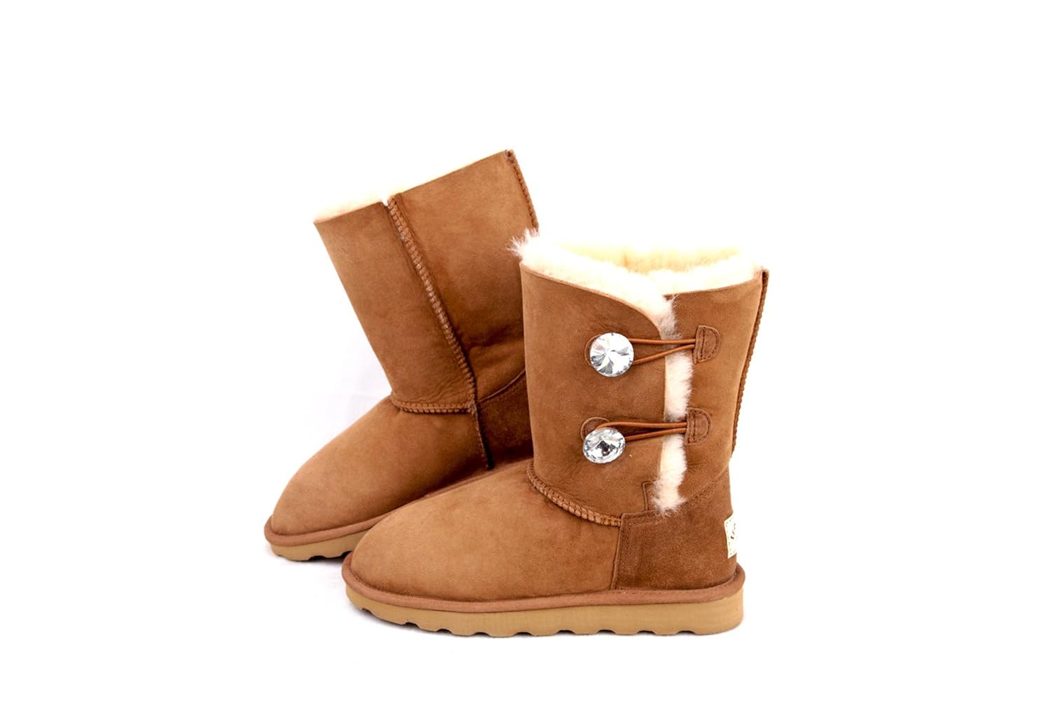 twin faced sheepskin boot