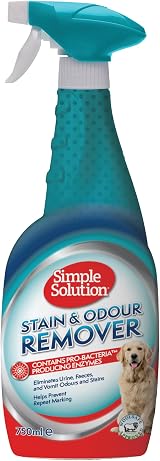 Simple Solution Dog Stain and Odour Remover Enzymatic Cleaner 750ml