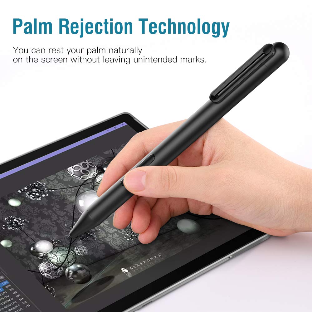 MoKo Stylus Pen for Surface, Surface Stylus Pen for Surface Pro 9/8/X/7+/6/5/4/3, Surface Go 3/2/Go, Surface Laptop 4/3/2/1, Surface Book 3/2/1, Stylus Pencil with 1024 Pressure Sensitivity