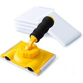 VOOMEY 360&deg; Rotation Handle Paint Edger Trimmer with 5pcs Replace Pads | Corner Walls &amp; Ceilings Pad Painter, Edge Painting Tool for Wall Paint Pad Applicator