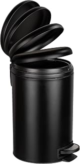 WENKO Leman Easy Close Pedal Bin 12 L Black view 5