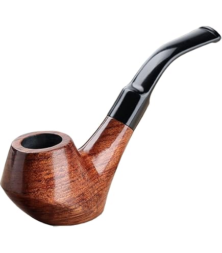 82nd ave tobacco & pipe ltd Amazon.com: Mr. Brog Full Bent Pipe - Model No: 82 Consul Pecan -  Mediterranean Briar Wood Pipes For Smoking