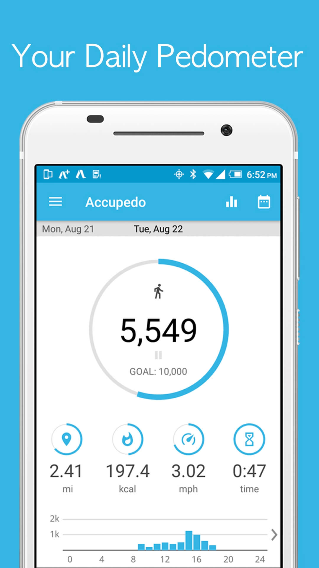 Accupedo-Pro Pedometer