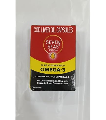 Amazon.com : Seven Seas Extra High Strength Pure Cod Liver Oil