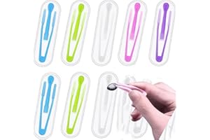 JIZLAN 5 Pcs Colorful Contact Lens Tool Set Remover and Inserter, Contact Applicator with Soft Tip, Suitable for Contact Lens User Practical Care Tools
