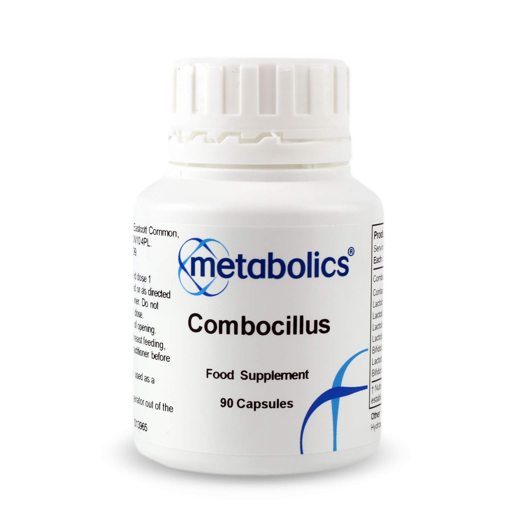 Combocillus Capsules | 7 Key Strains Of Good Bacteria | 10 Billion Live Bio Cultures | Vegan Capsules Made In The UK | Pot Of 90 Capsules | L Bulgaricus, L Acidophilis, L Rhamnosus, L Casei, B Breve, L Plantarum & B Bifidum