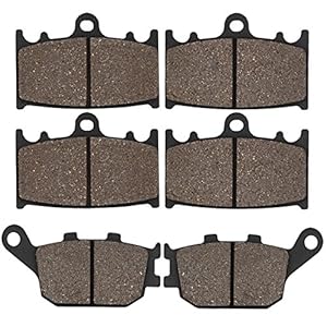 Cyleto Remblokken voor en achter voor Suzuki GSF 650 Naked Bandit 2007-2011