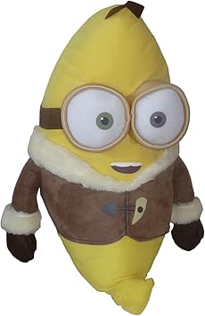 Minion BOB Banana PLATANO Felpa Peluche GIGANTE XXL 60cm de Mi villano favorito - Original Minions: Amazon.es: Juguetes y juegos