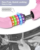 Sportneer High Security 5-Digit Chain Lock for Bike Motorcycle Door view 2