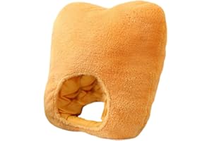 JOINPAYA Chicken Nugget Headgear Plush Funny Costume Food Hat for Party Performance Photo Prop