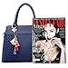 Womens Purses and Handbags Ladies Designer Satchel Tote Bag Shoulder Bags, Navyblue