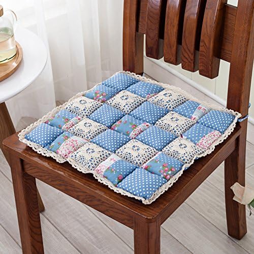Winter chair mat Fabric seat cushion Car seat cushion Dining chair cushion-Q 42x42cm(17x17inch)