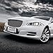 Karoad Black License Plate Frames, 2 PCS Stainless Steel Car Licence Plate Covers Slim Design with Bolts Washer Caps for US Standard (4 Holes)