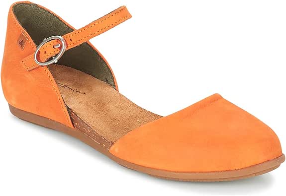 Amazon.com | El Naturalista Stella Sandals Women Orange - 9.5 - Sandals | Flats