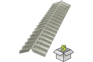 Suntuf Solar Grey Ridge Cap 50" (5PK),706965