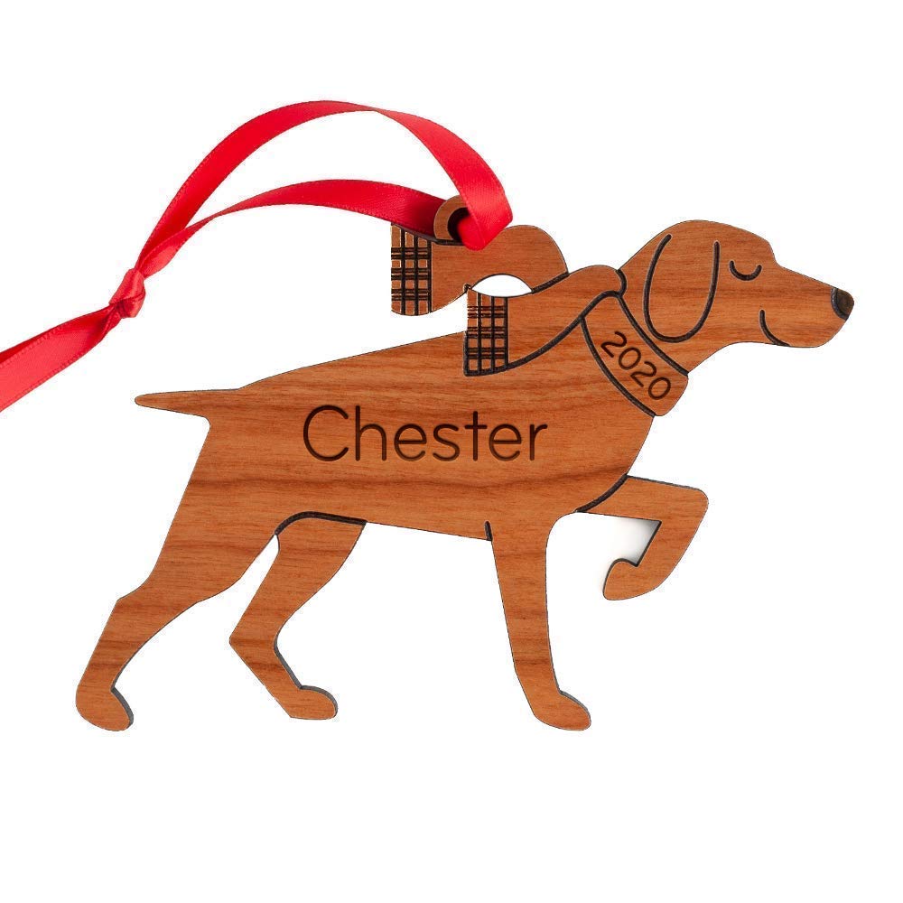 pointer dog ornament