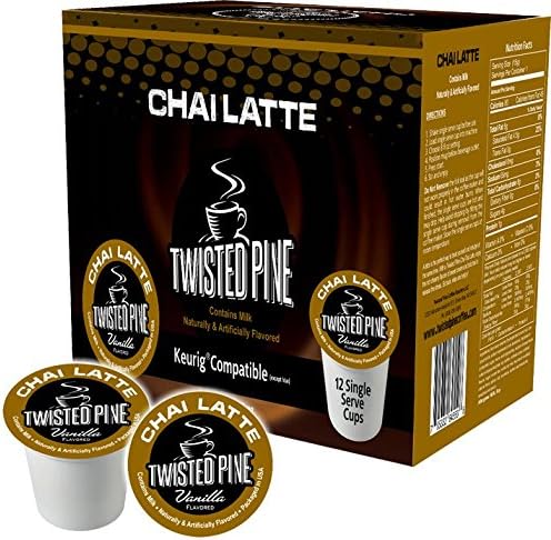 Twisted Pine Coffee Vanilla Chai Latte Single Serve - 12 ct