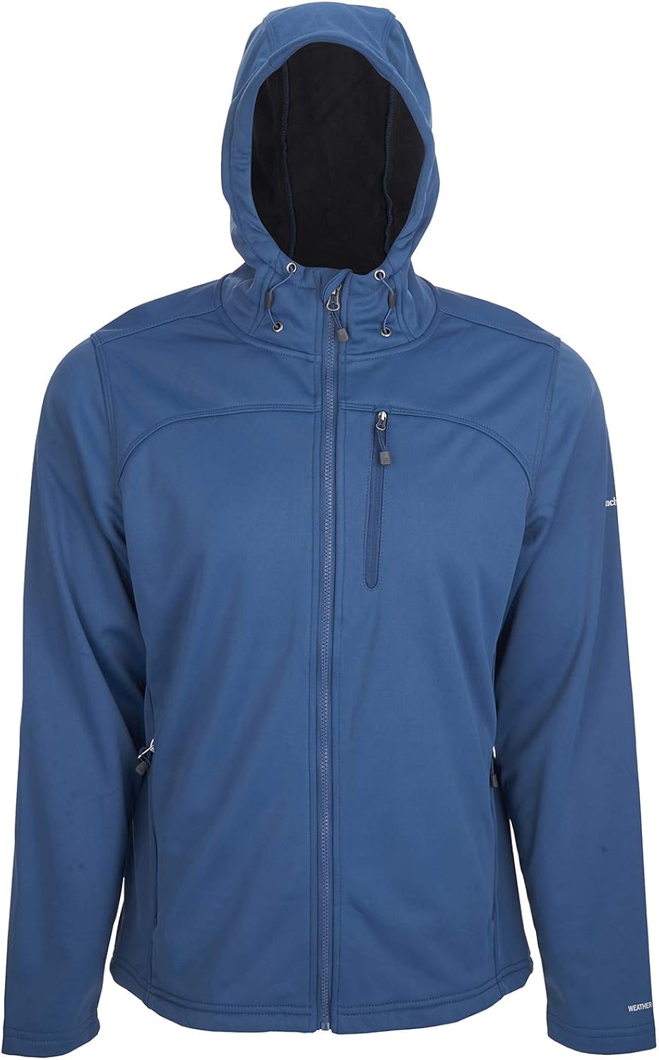 Avalanche Men's Zip Up Soft Shell Hooded Fleece Lined Jacket With Zipper Pockets at Amazon Men’s