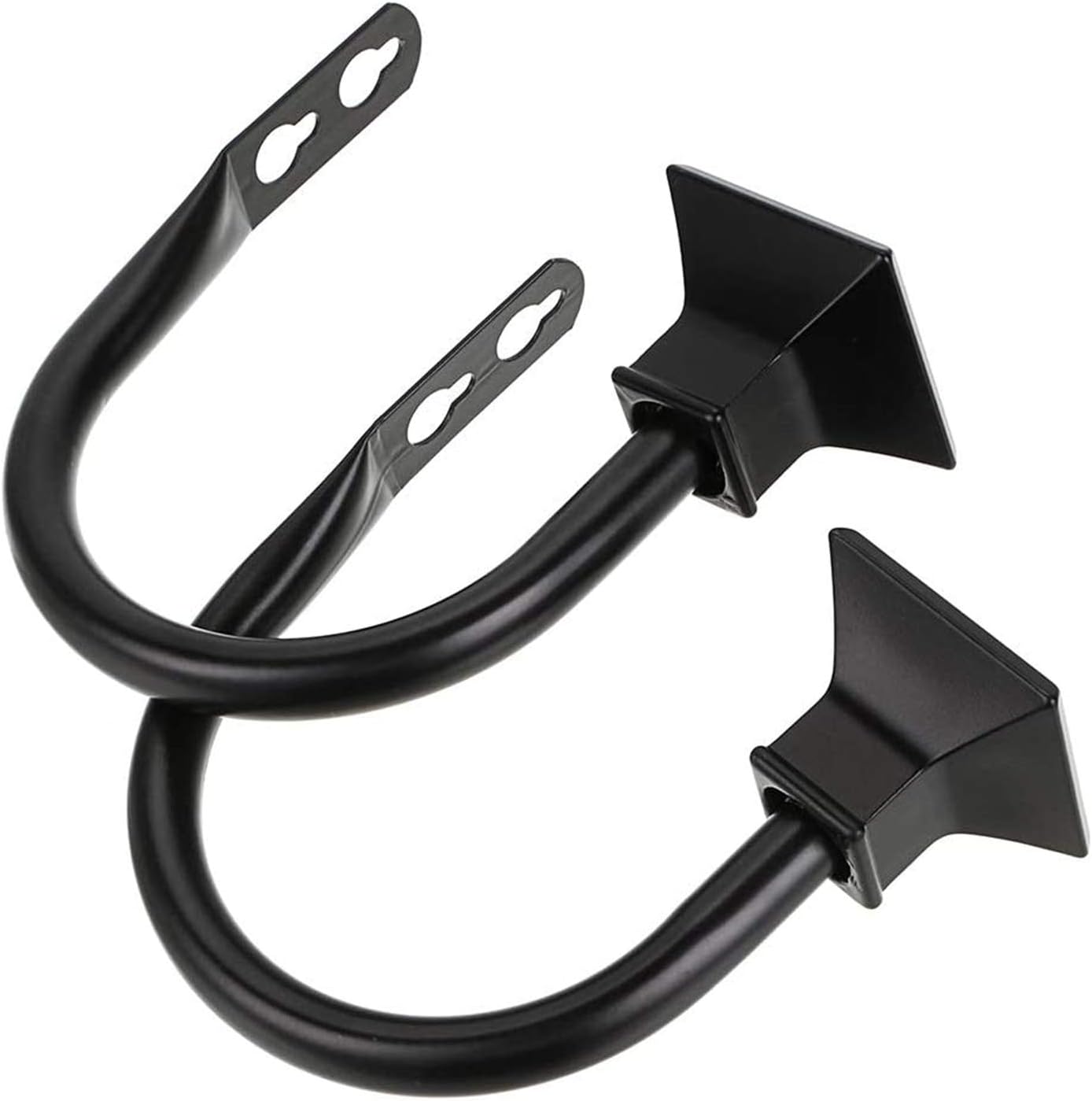 Set di 2 Metal Holdback, NIAGUOJI Tenda Fermatenda a Forma ...