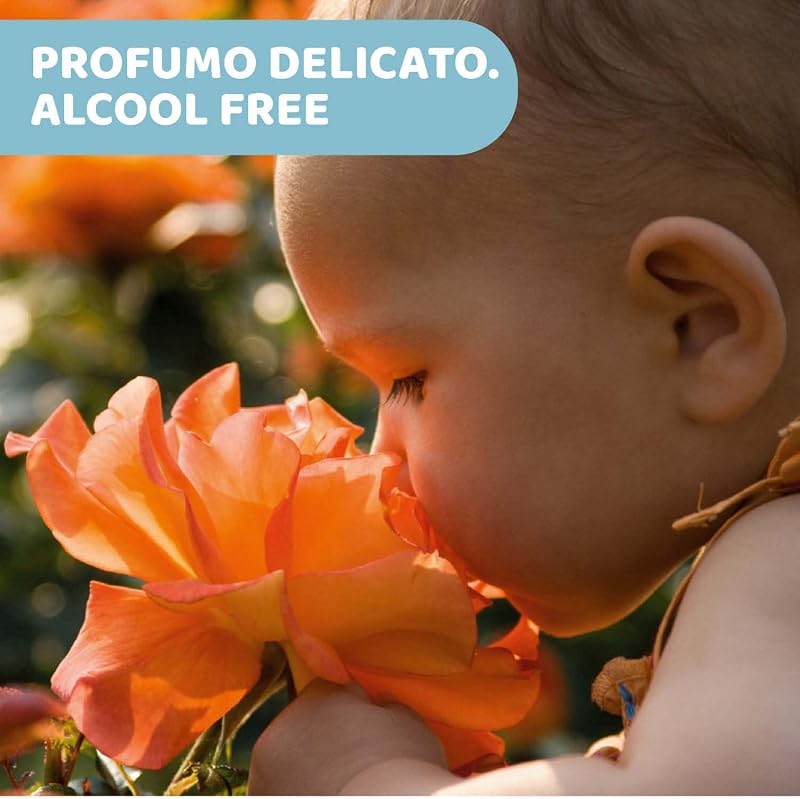Natural Sensation Acqua di Colonia Fresca e Delicata, Senza Alcol, Rispetta la Pelle Delicata Dei Bambini, 100ml