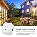 Wifi Outlet Plug, Tonbux Smart Home Outlet Plug Compatible with Alexa Mini 2 Pack, Outlet Switch Wireless with Remote Control, No Hub Required, Android/IOS