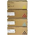 Ricoh Aficio SPC242SF Toner Cartridge Set (OEM) Black. Cyan. Magenta. Yellow