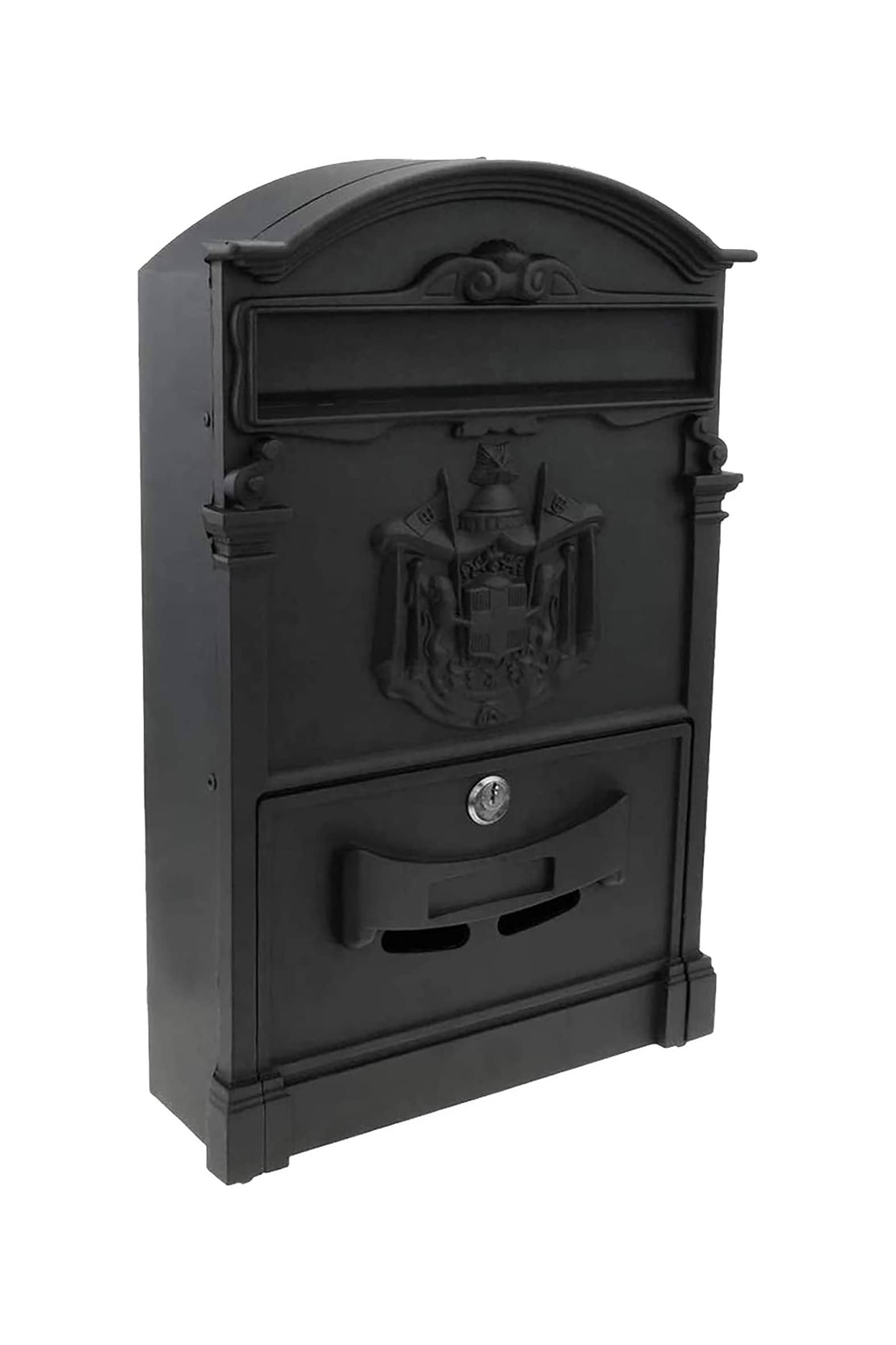 Kippen 10005CN – Postbox Model "REGIUS" Anthracite – Dimensions: 410 x 260 x 90 mm